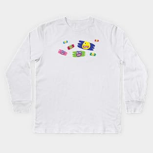 Bats Kids Long Sleeve T-Shirt